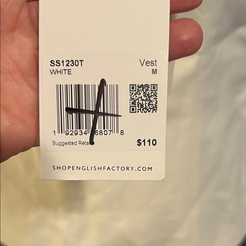English Factory button vest - Picture 2 of 10